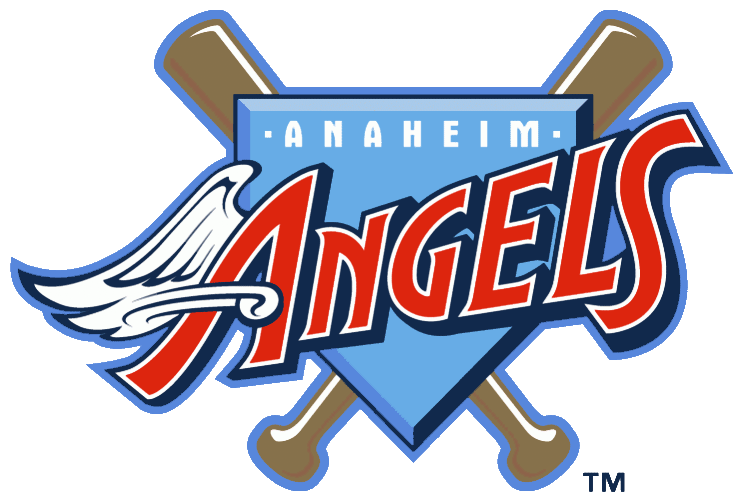 Anaheim Angels 1997-2001 Primary Logo iron on heat transfer